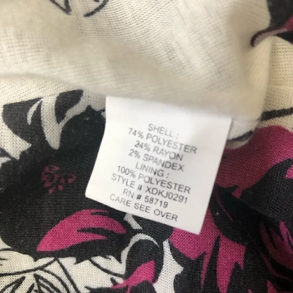 NY Collection size medium striped blazer